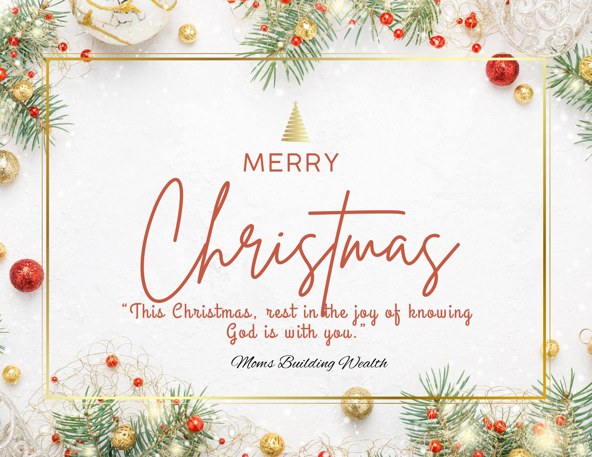 A Christmas Reminder for the Mom Building More Than Wealth