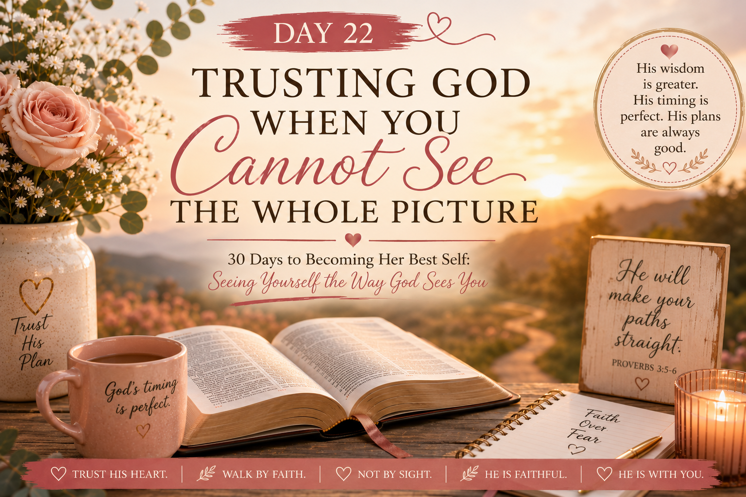 Day 22: Trusting God When You Cannot See the Whole Picture